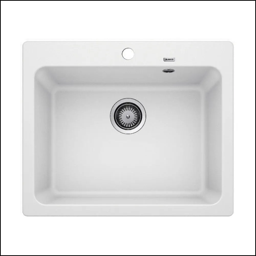 Blanco NAYA6WK5 Granite Kitchen Sink - White