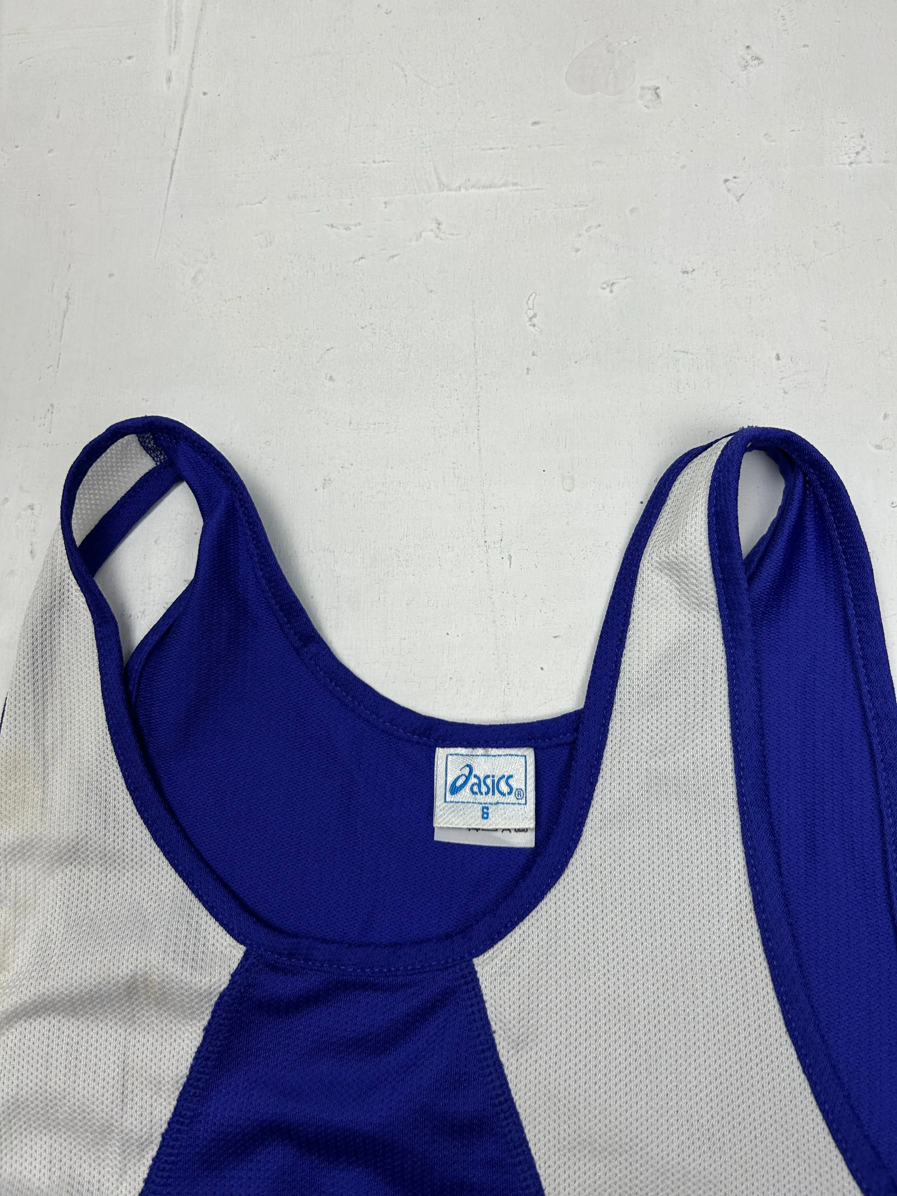 Blue logo tank  top (M/L)