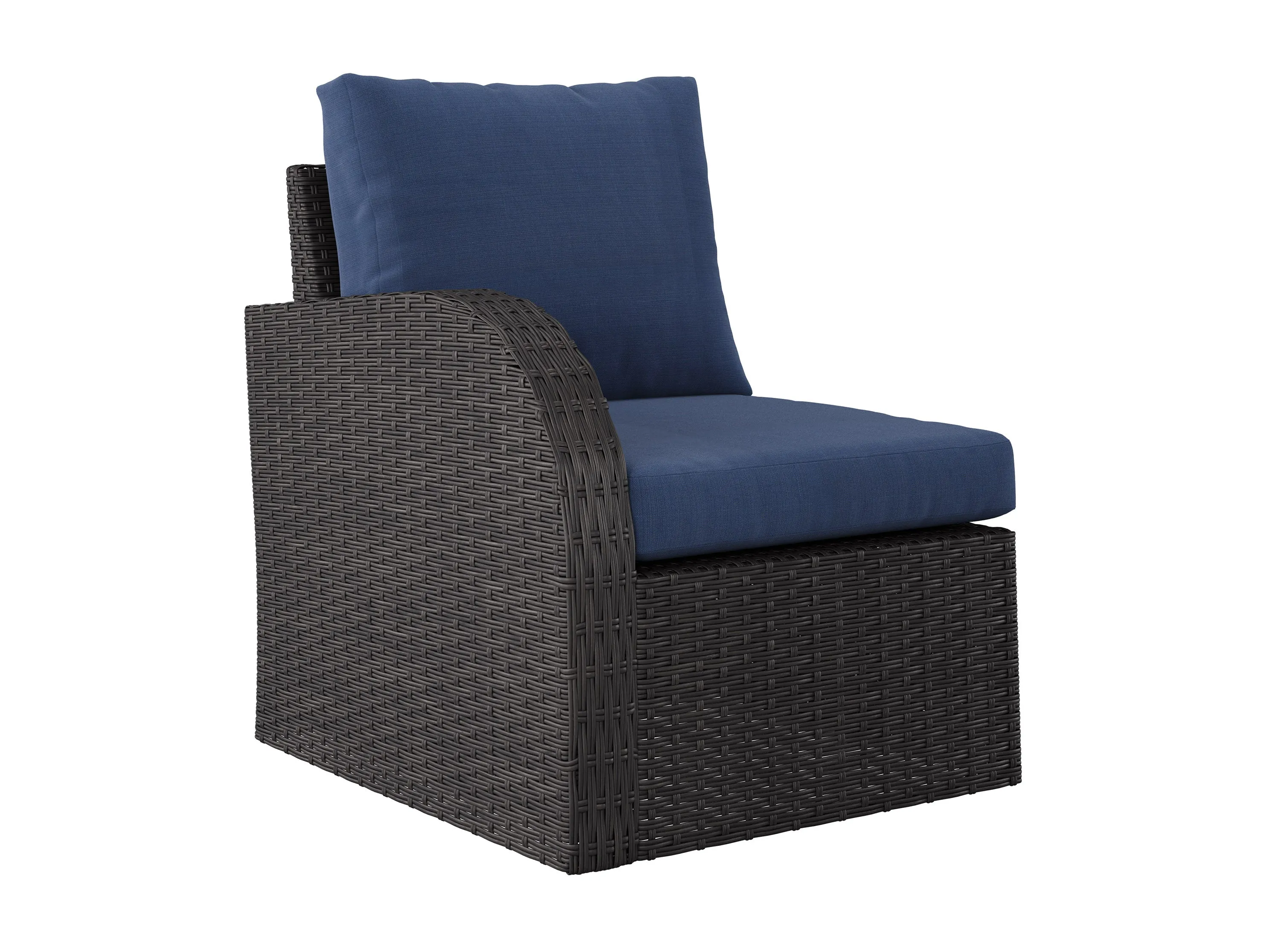Blue Outdoor Loveseat 5pc Set