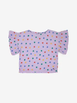 Bobo Choses Multicolour Stars Woven Top