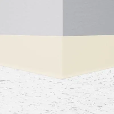 Bone White 6" Vinyl Cove Molding