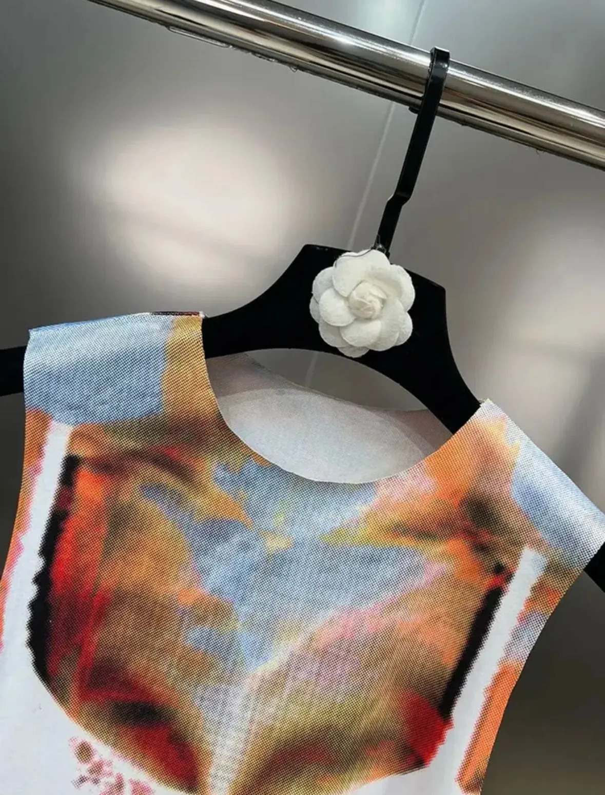 Bra print top