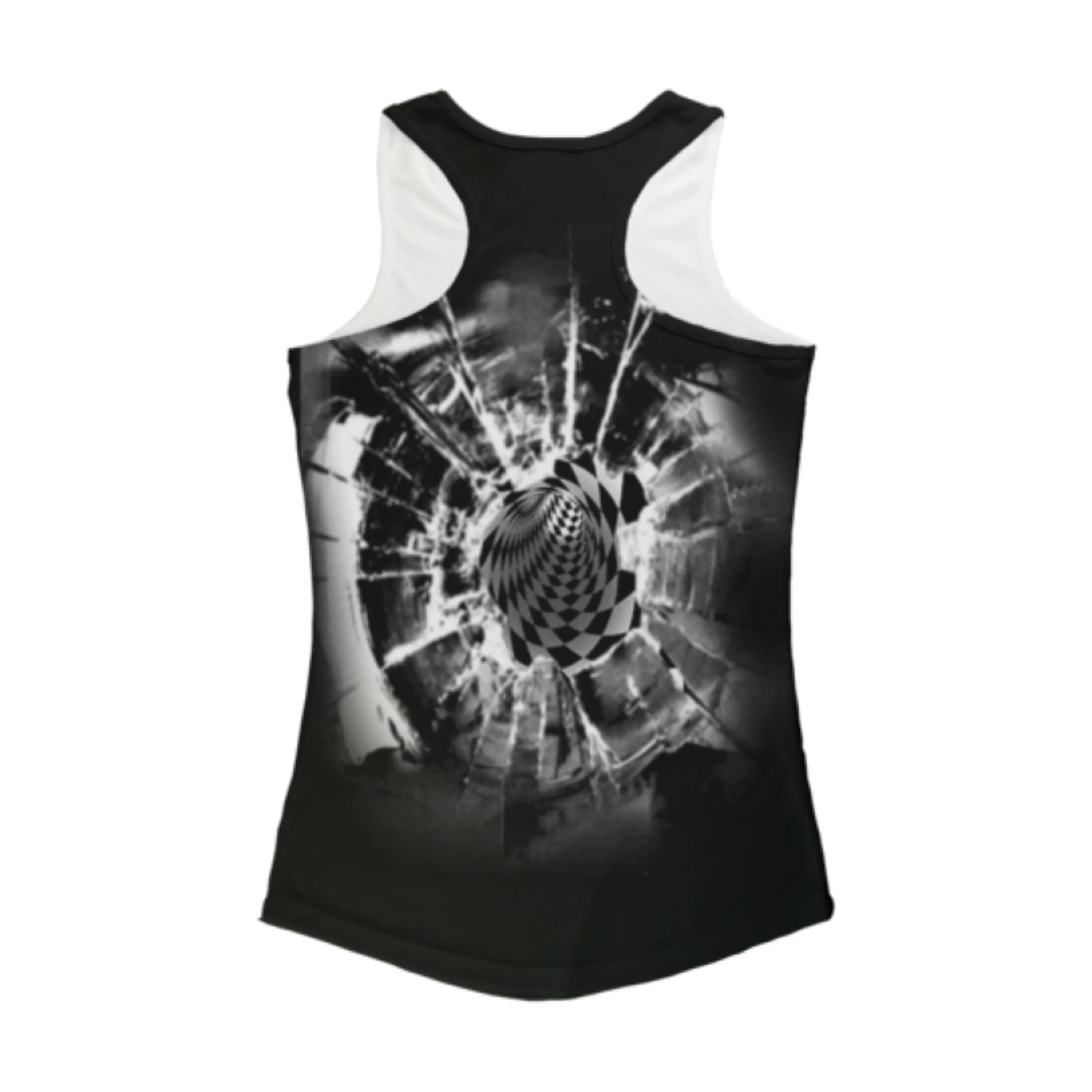 Bullet hole Vortex Tank top, Women, 3D Printed,Christmas,Thanksgiving/Birthday/Graduation gift