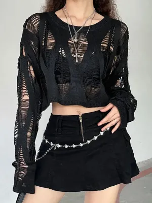 Burning In A Hopeless Dream Crop Top