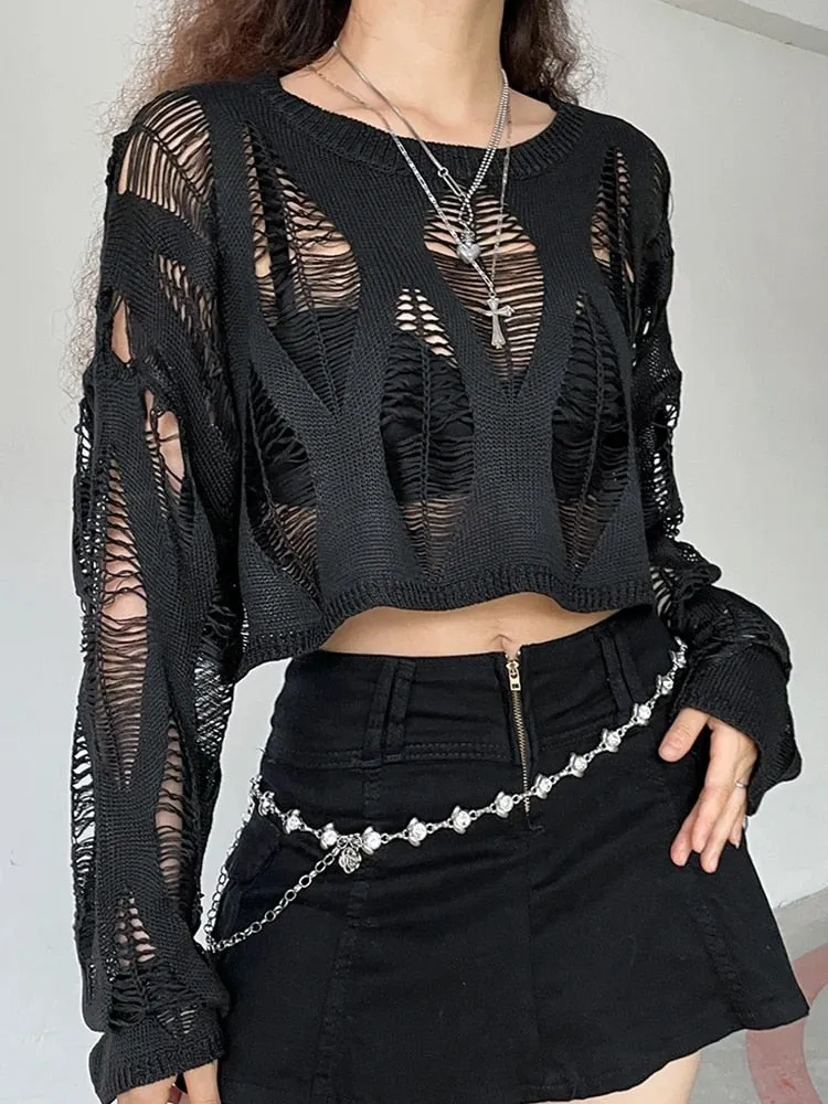 Burning In A Hopeless Dream Crop Top