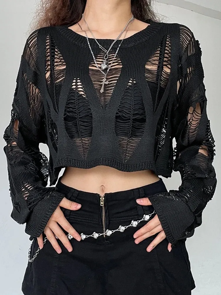 Burning In A Hopeless Dream Crop Top