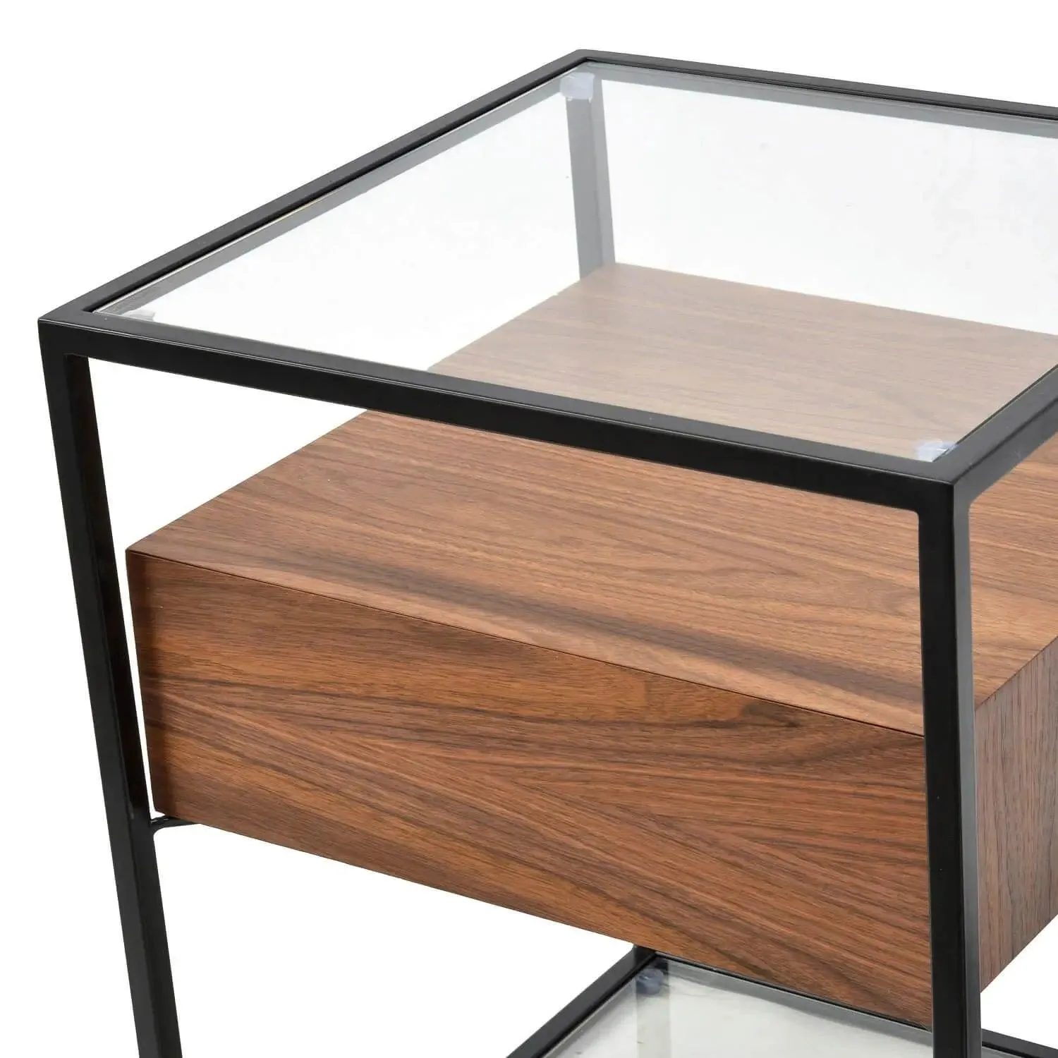 Calibre Scandinavian Side Table - Walnut ST311WAL-IG