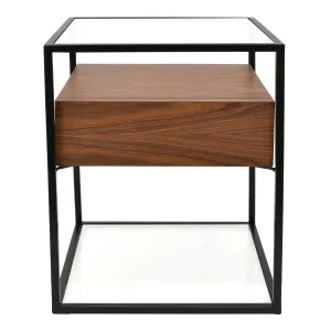 Calibre Scandinavian Side Table - Walnut ST311WAL-IG