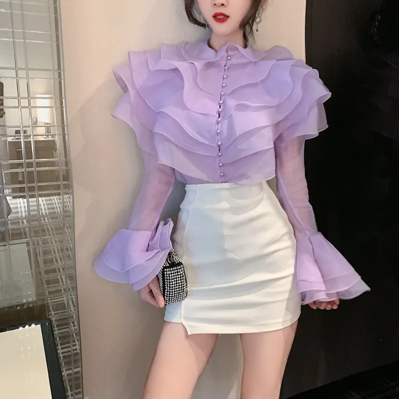 Call Me After Sunset Blouse
