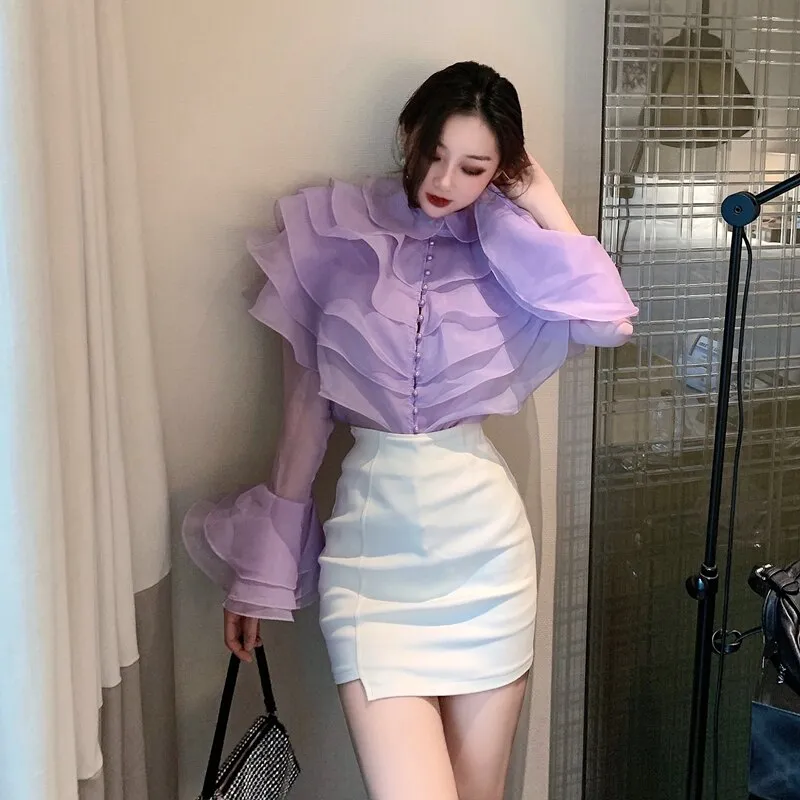 Call Me After Sunset Blouse