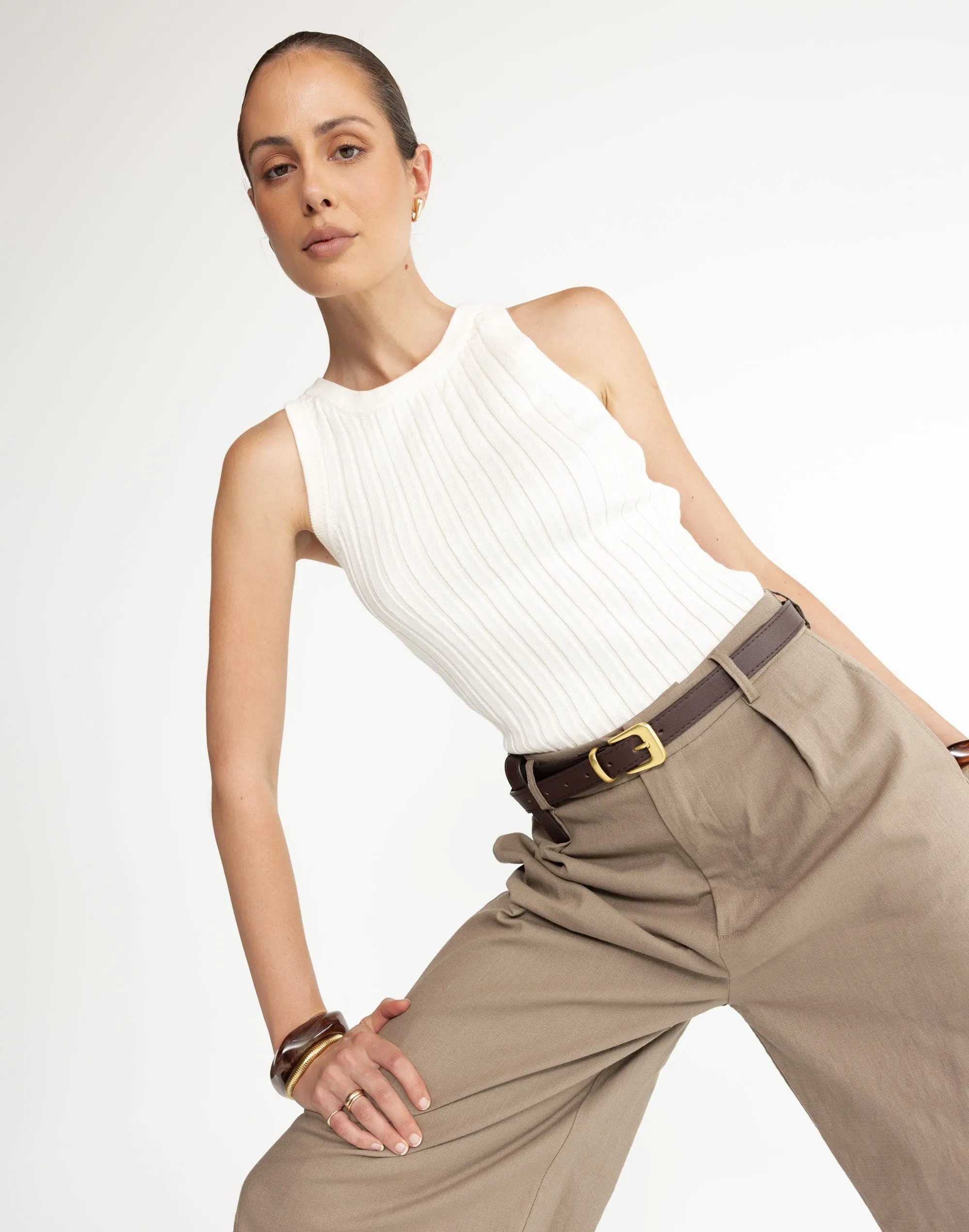 Calliope Top (Cream)