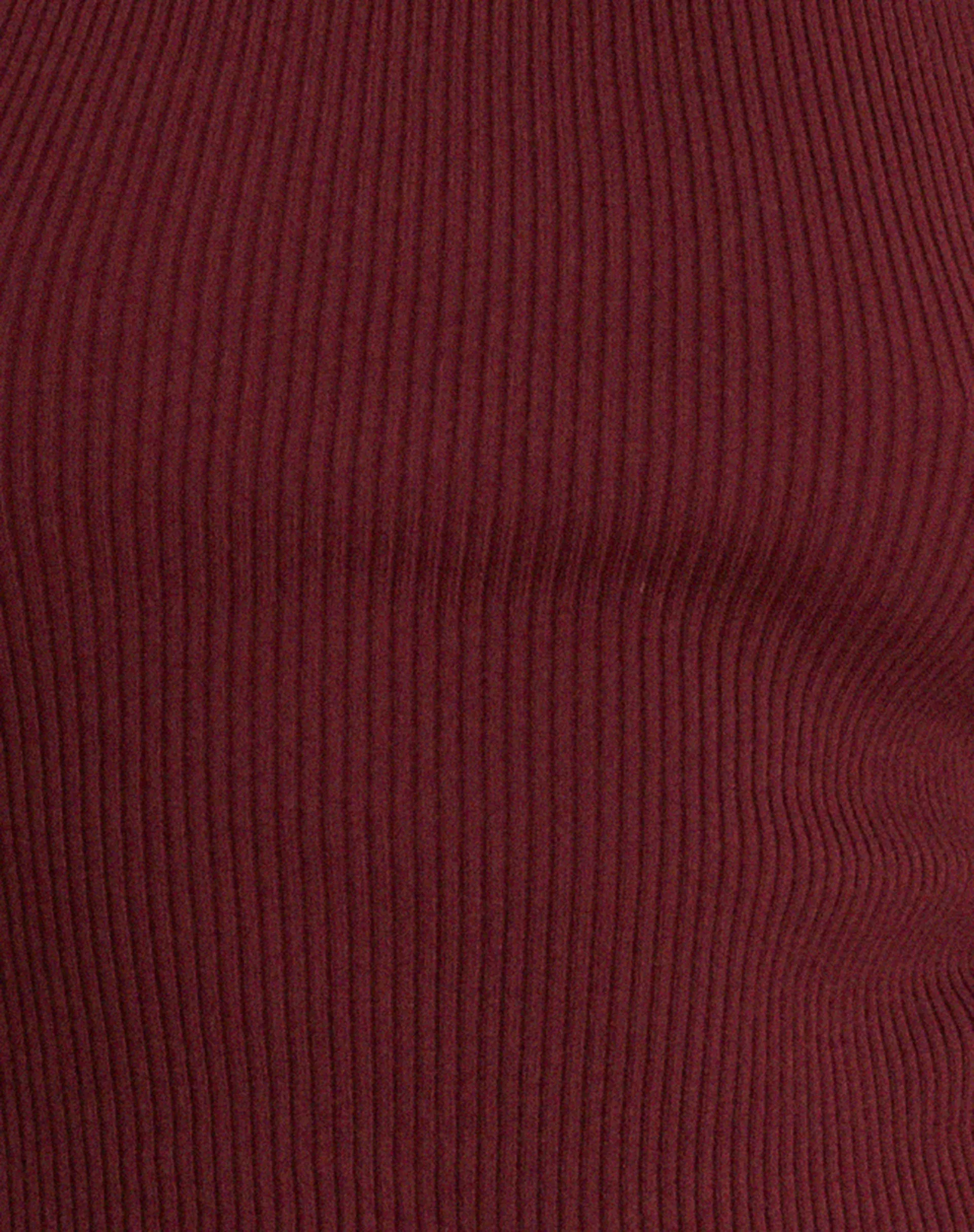 Capricia Crop Top in Marron