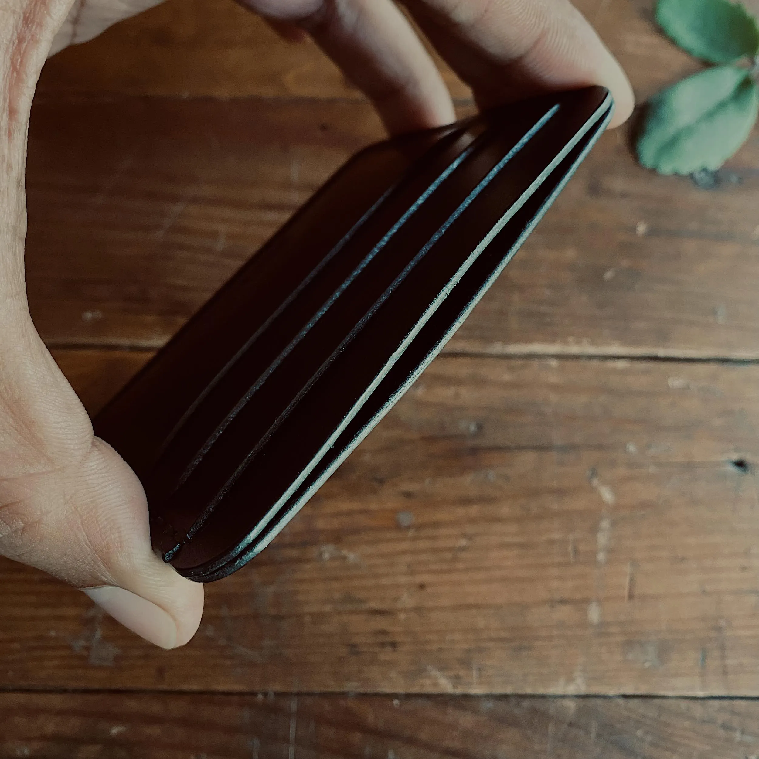 Cash   Card Sleeve - Black