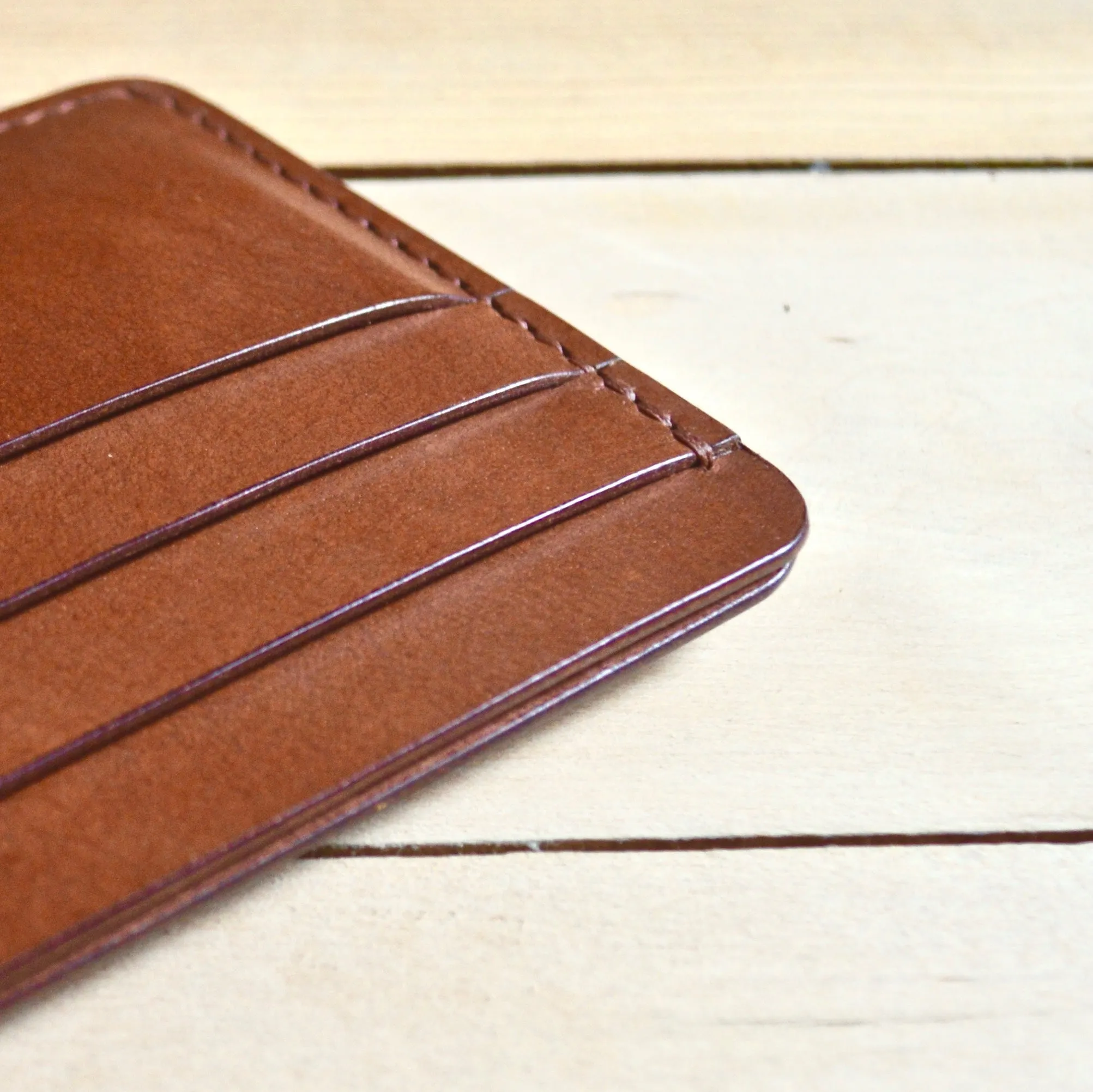 Cash   Card Sleeve - Chestnut - Sale!
