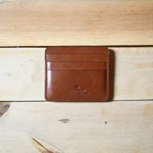 Cash   Card Sleeve - Chestnut