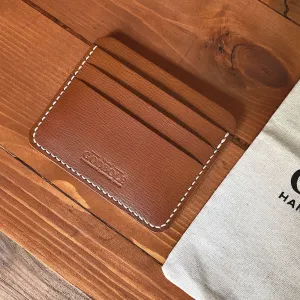 Cash   Card Sleeve - Textured Leather