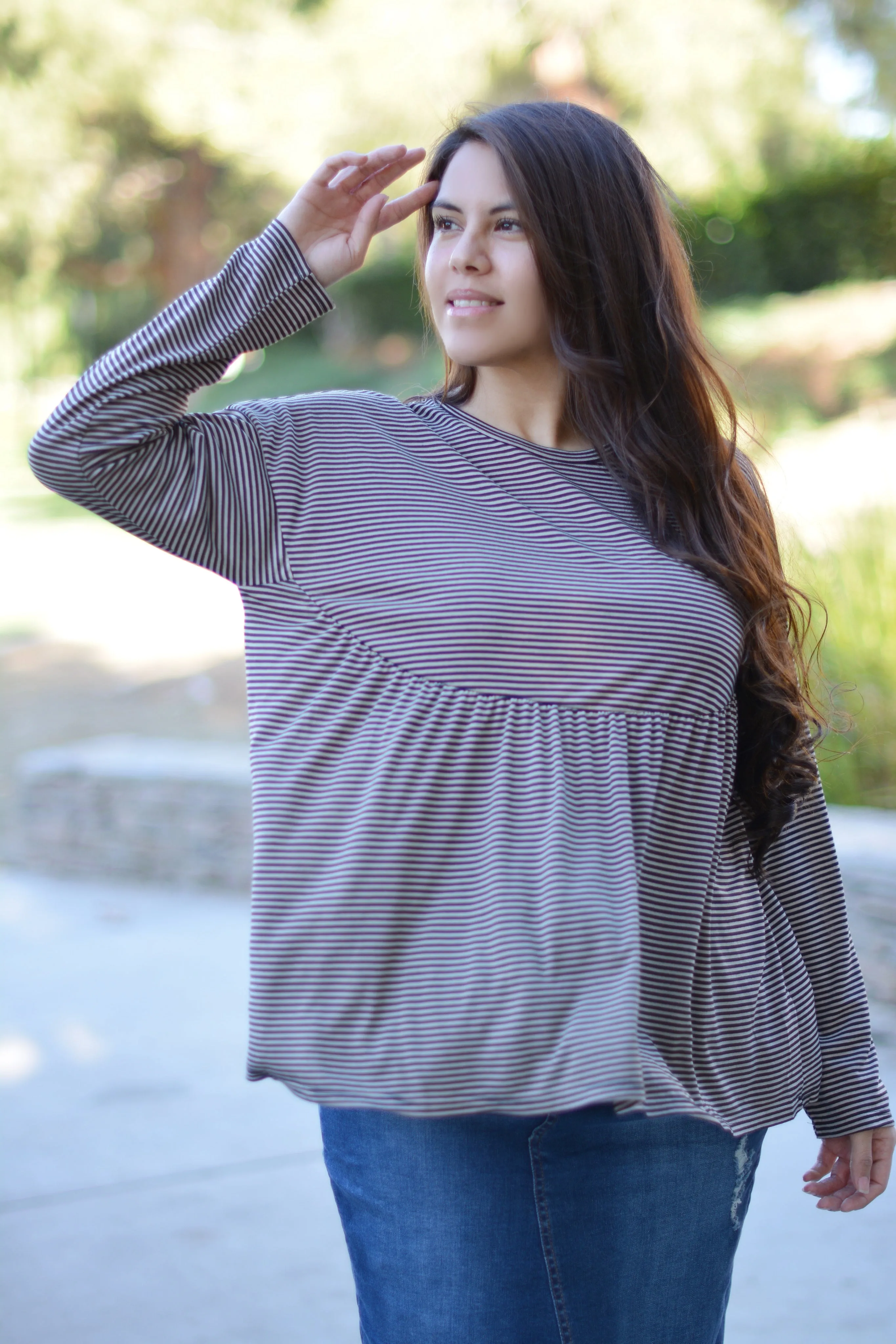 Casual Stripes Top