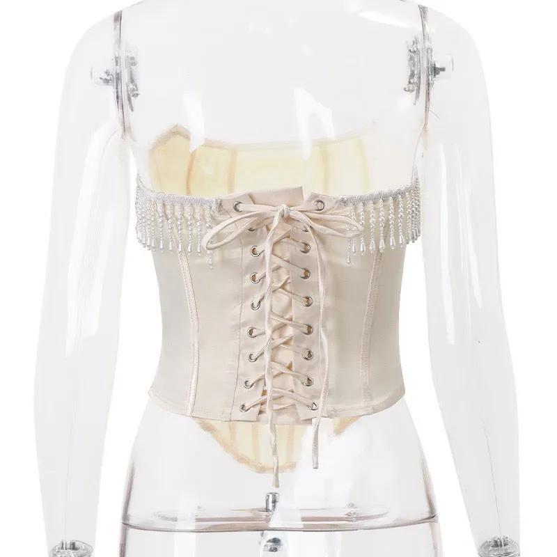 CB White Corset