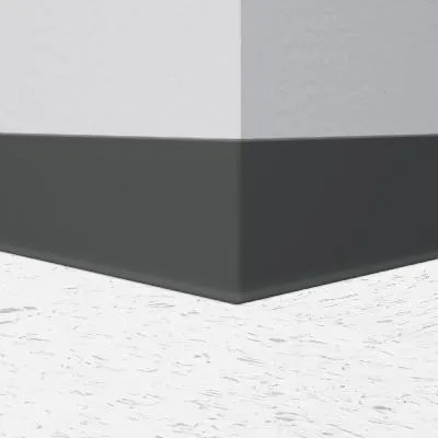 Charcoal 2.5" Rubber Cove Molding