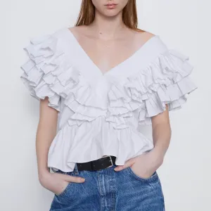 Chic Women White Blouse
