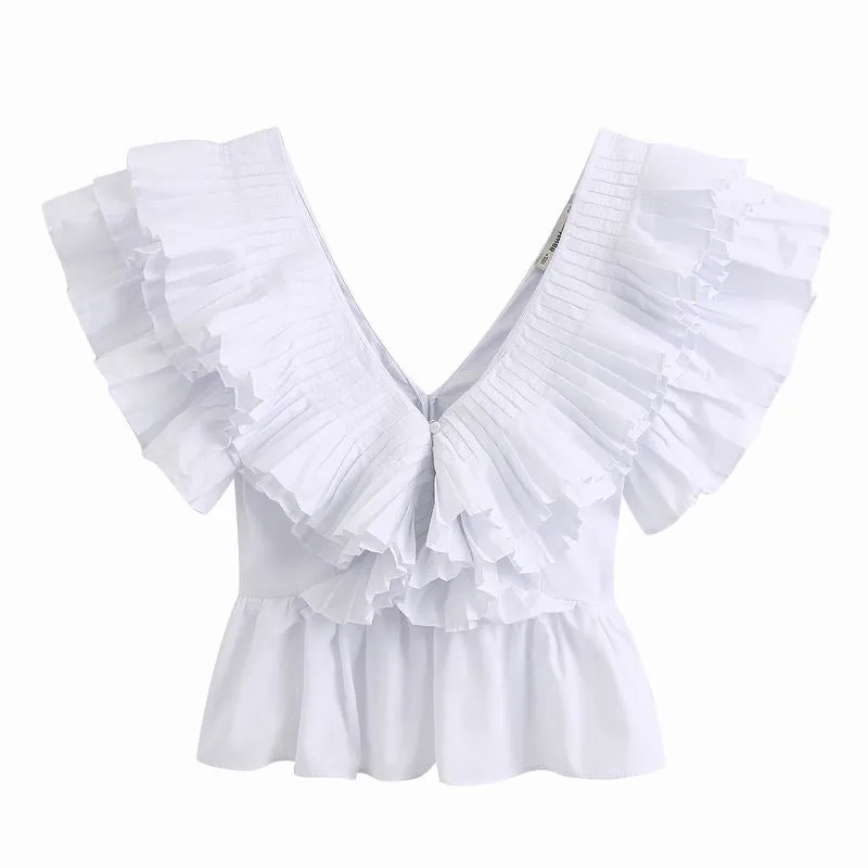 Chic Women White Blouse