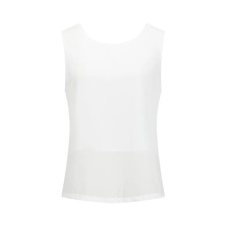 Chiffon Cross Back Top