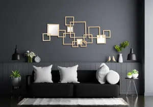 Clear Diamond Wall Mirror