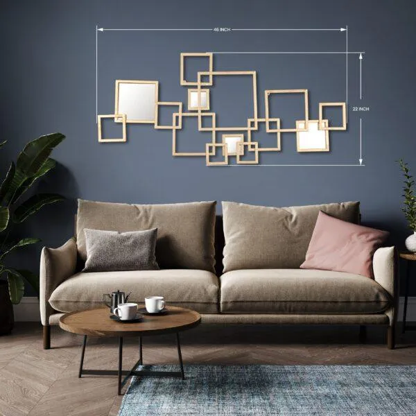 Clear Diamond Wall Mirror