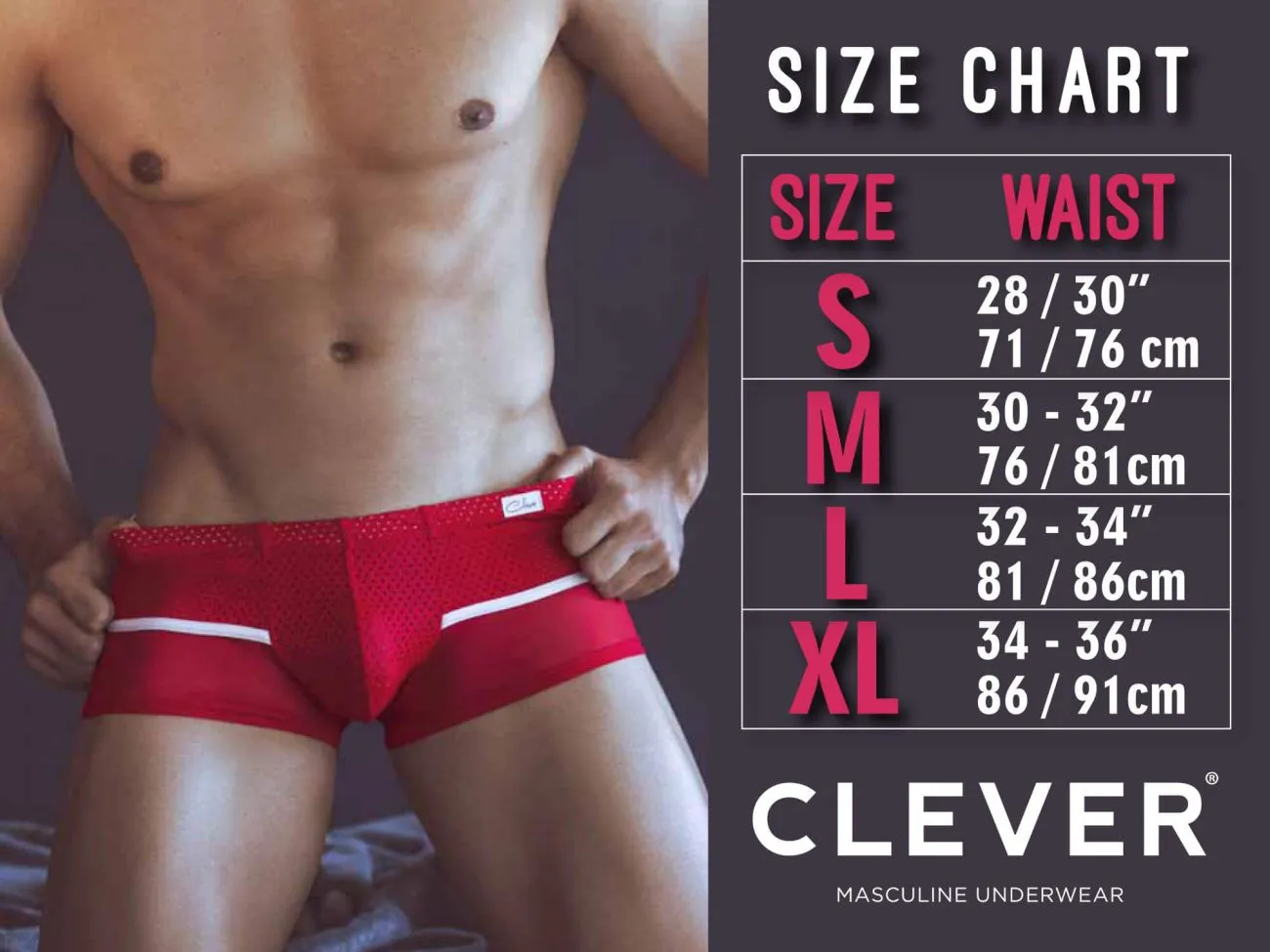 Clever 5317 Sweetness Piping Briefs Color White