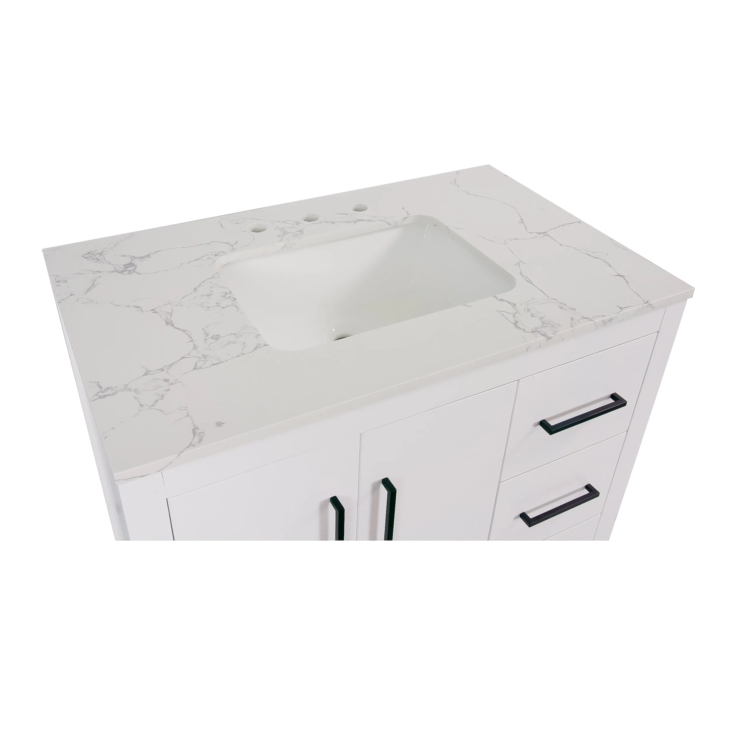 Copenhagen 36-inch Vanity with Engineered Marble Top