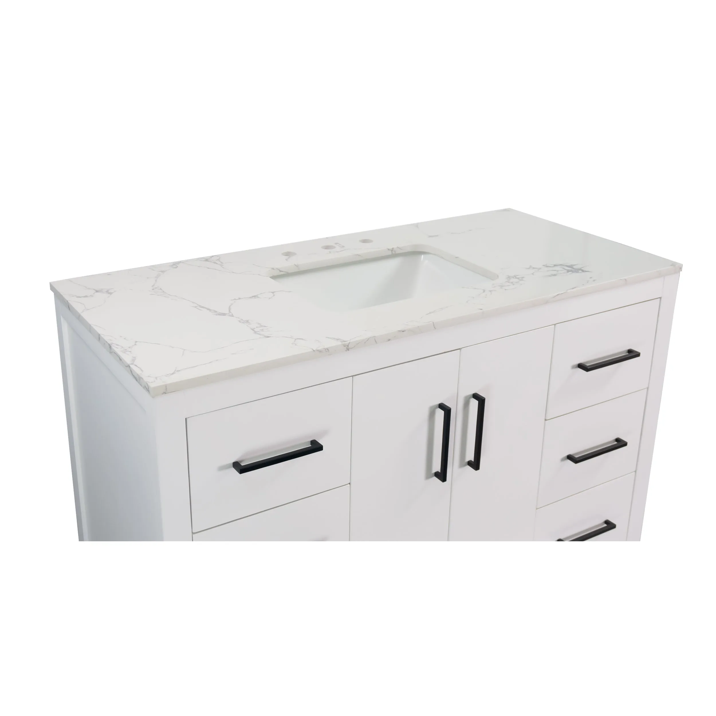 Copenhagen 48-inch Vanity with Engineered Marble Top