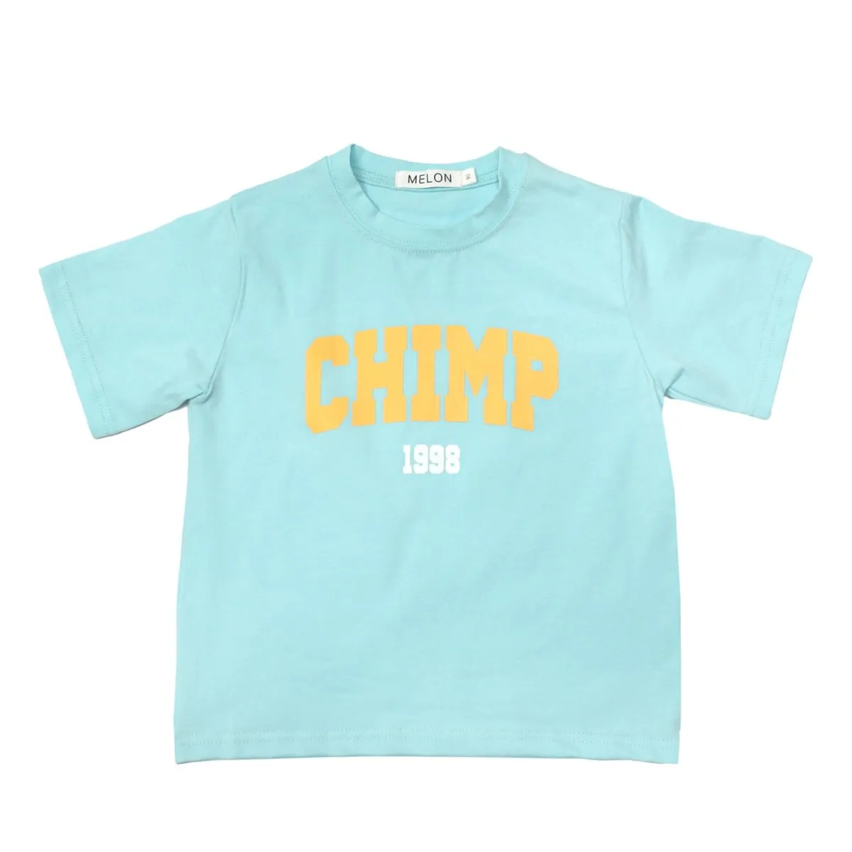 Cotton Statement Tee, Cerulean Blue