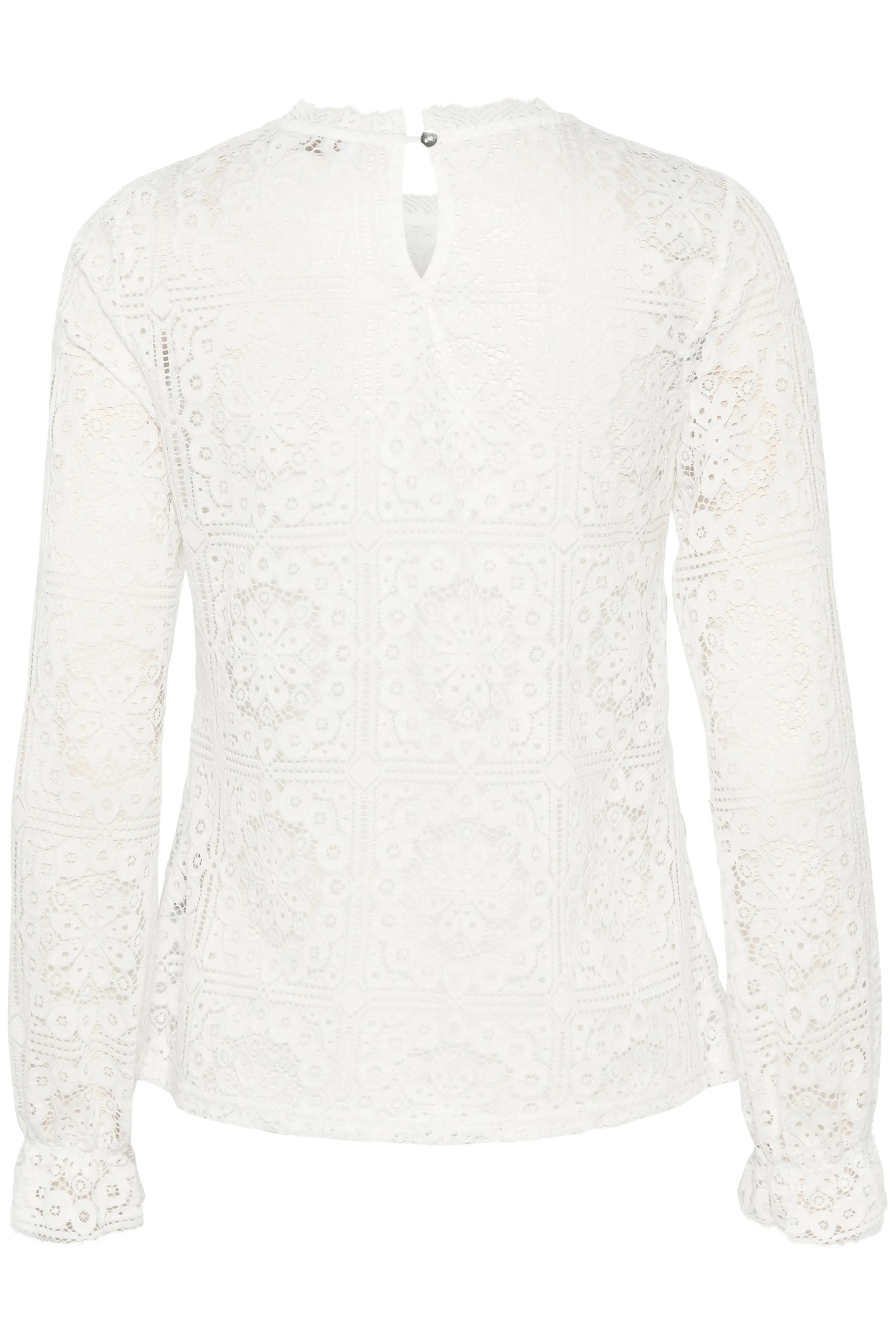 Cream Tiley Lace Blouse