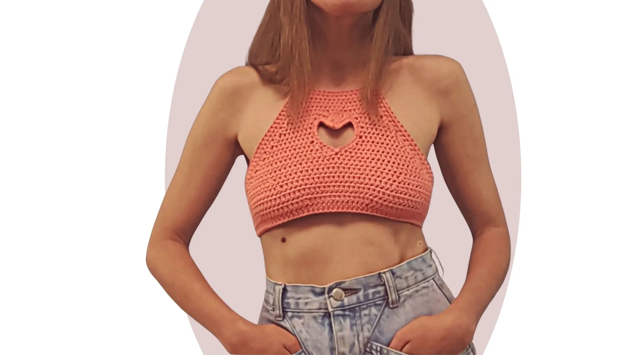 Crochet Crop Top Pattern - Amor
