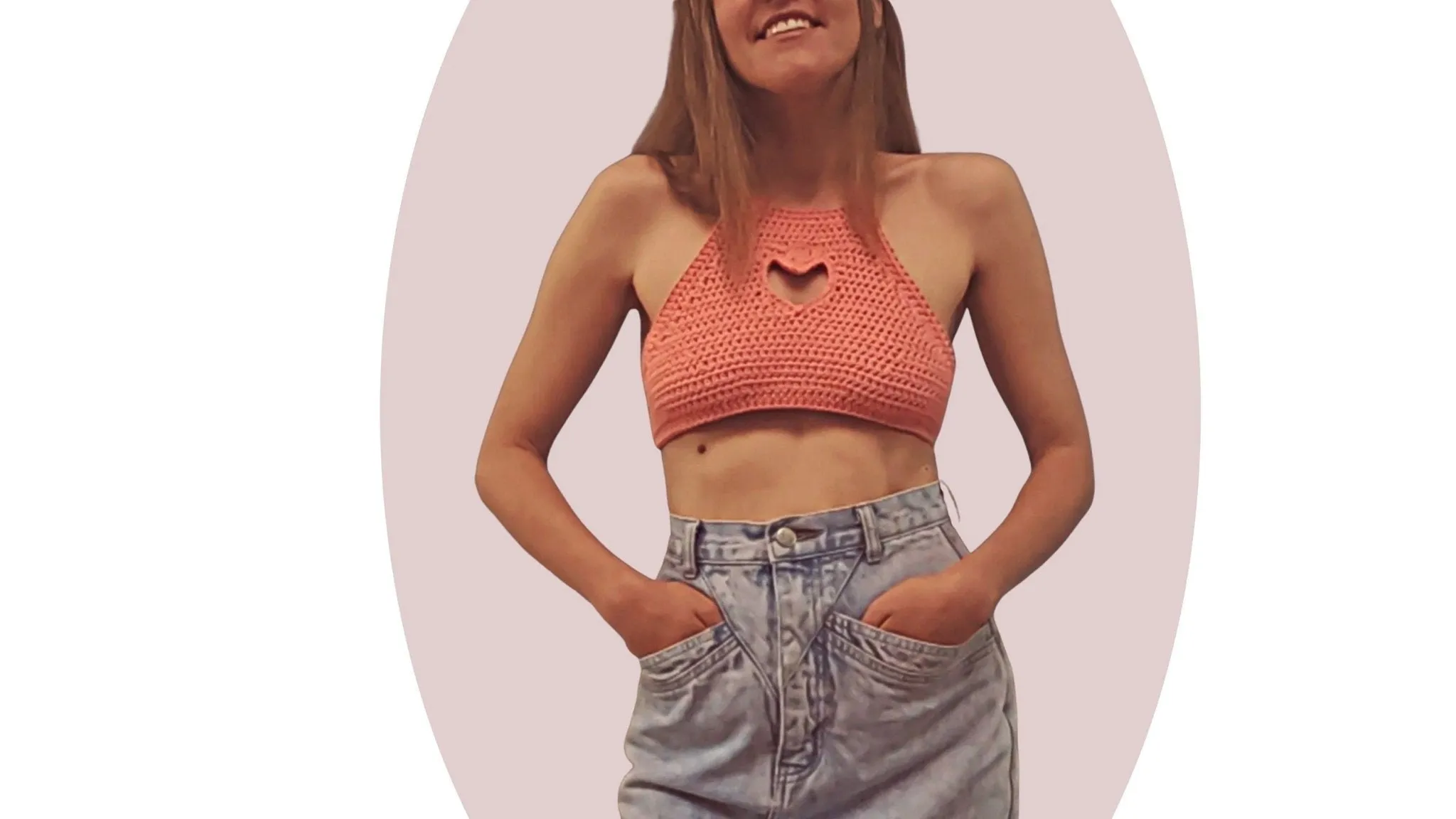 Crochet Crop Top Pattern - Amor