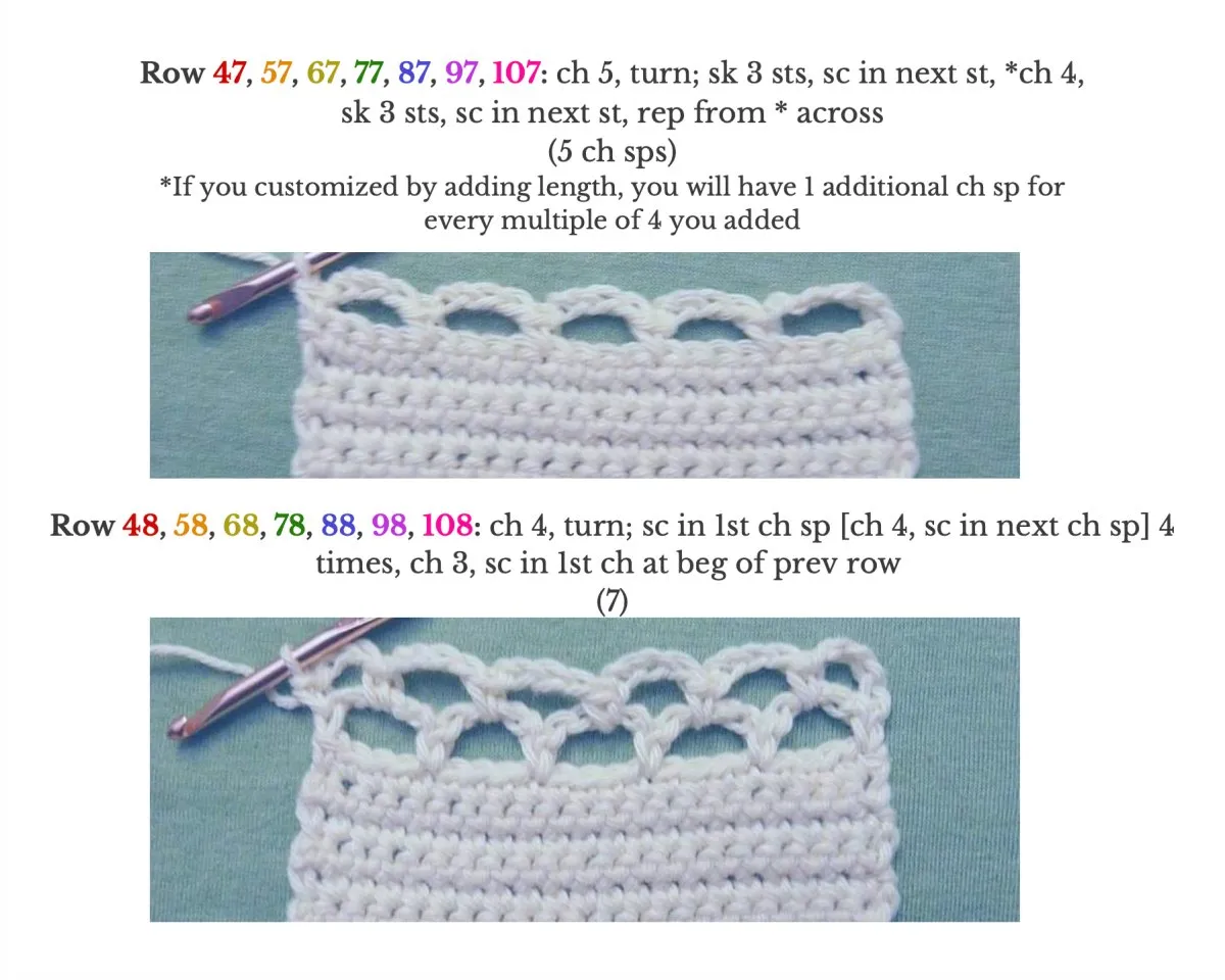 Crochet Top Pattern - Ascending