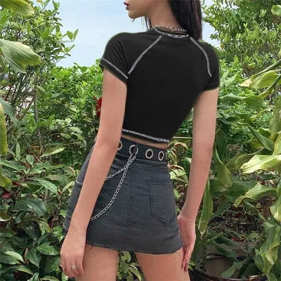Crop top bratz y2k donna