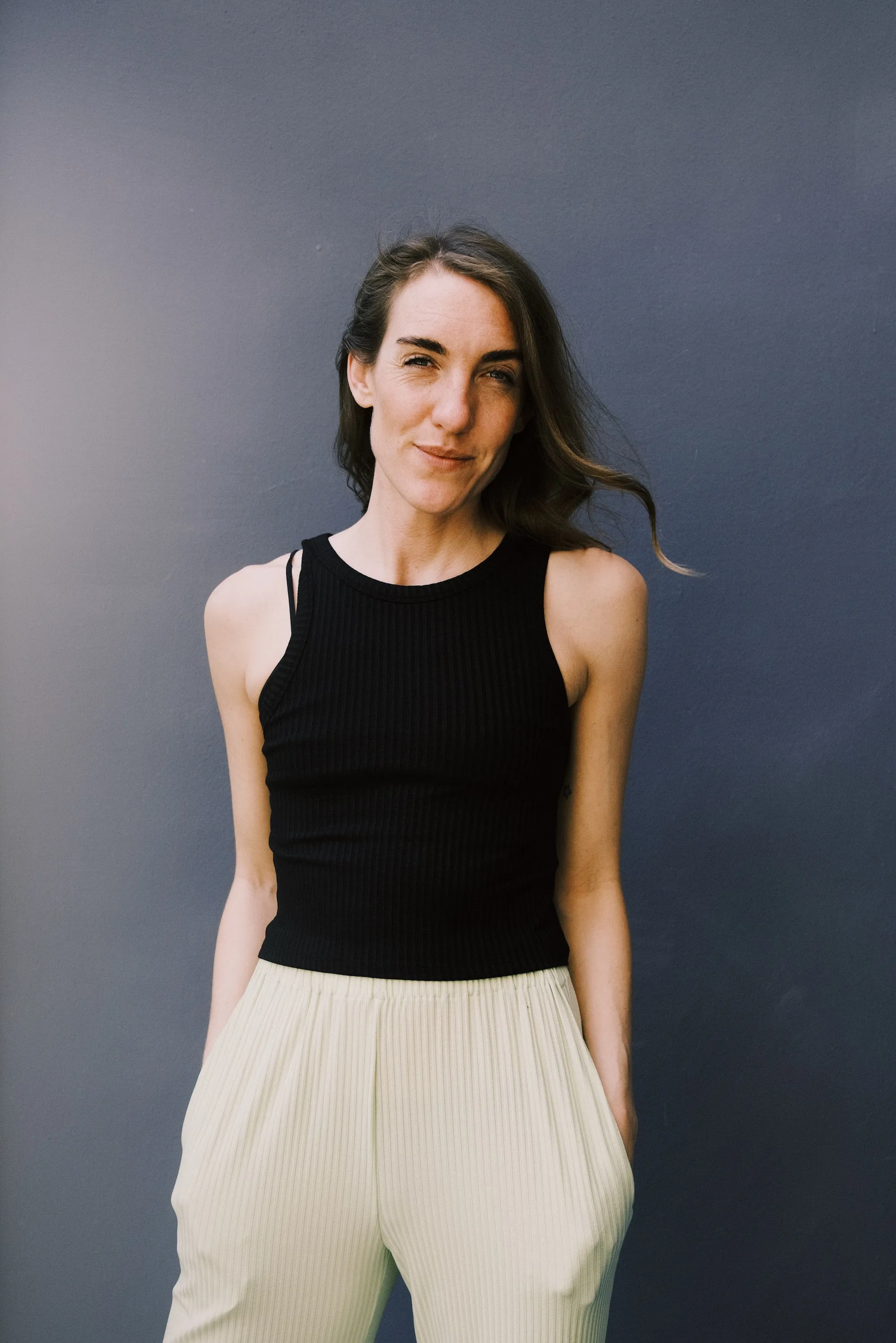crop top - porto - black