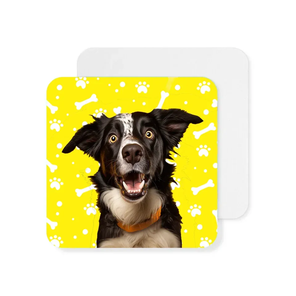 Custom Dog Bone Coaster