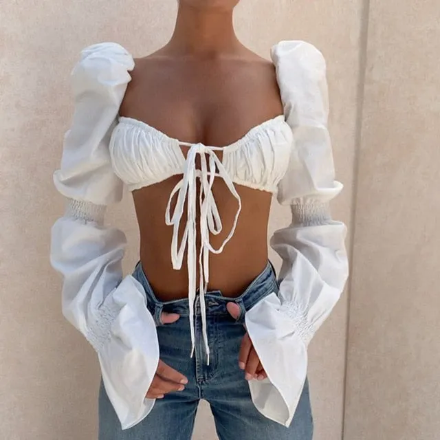 Cut The Drama Crop Top