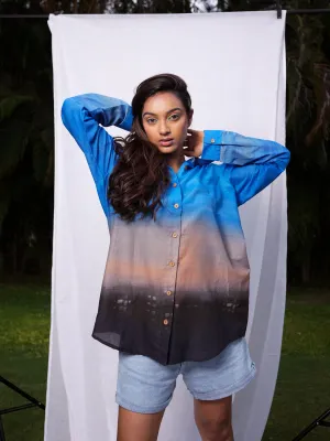 Dawn Sky Printed Shirt