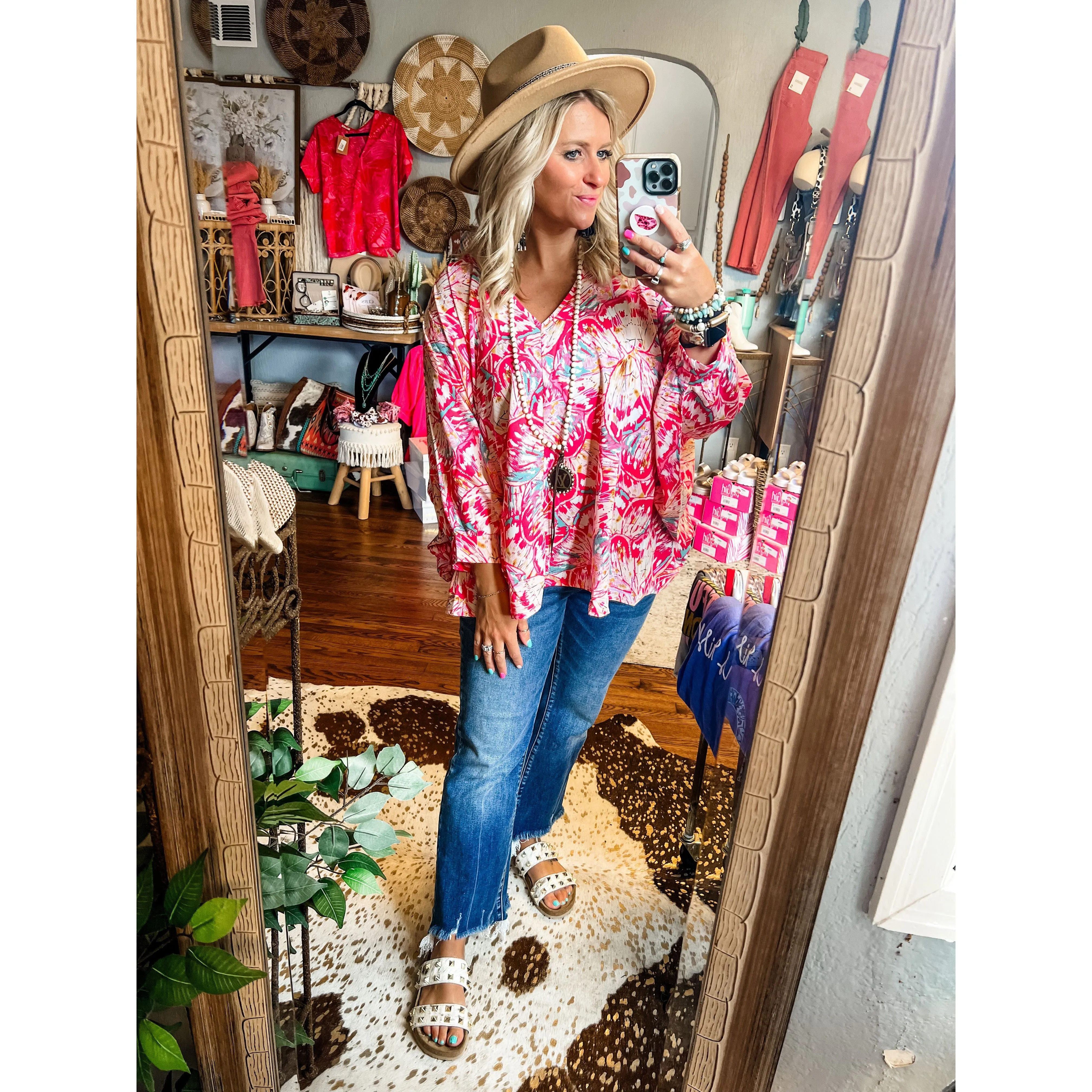 Delightful Dolman Sleeve Top