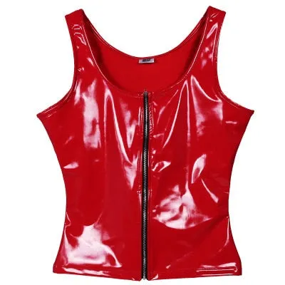 Don't Underestimate Glossy Tank Top