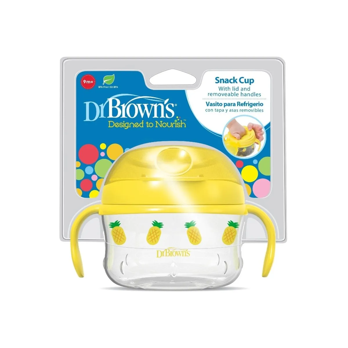 Dr.Brown's Snack Cup- Yellow