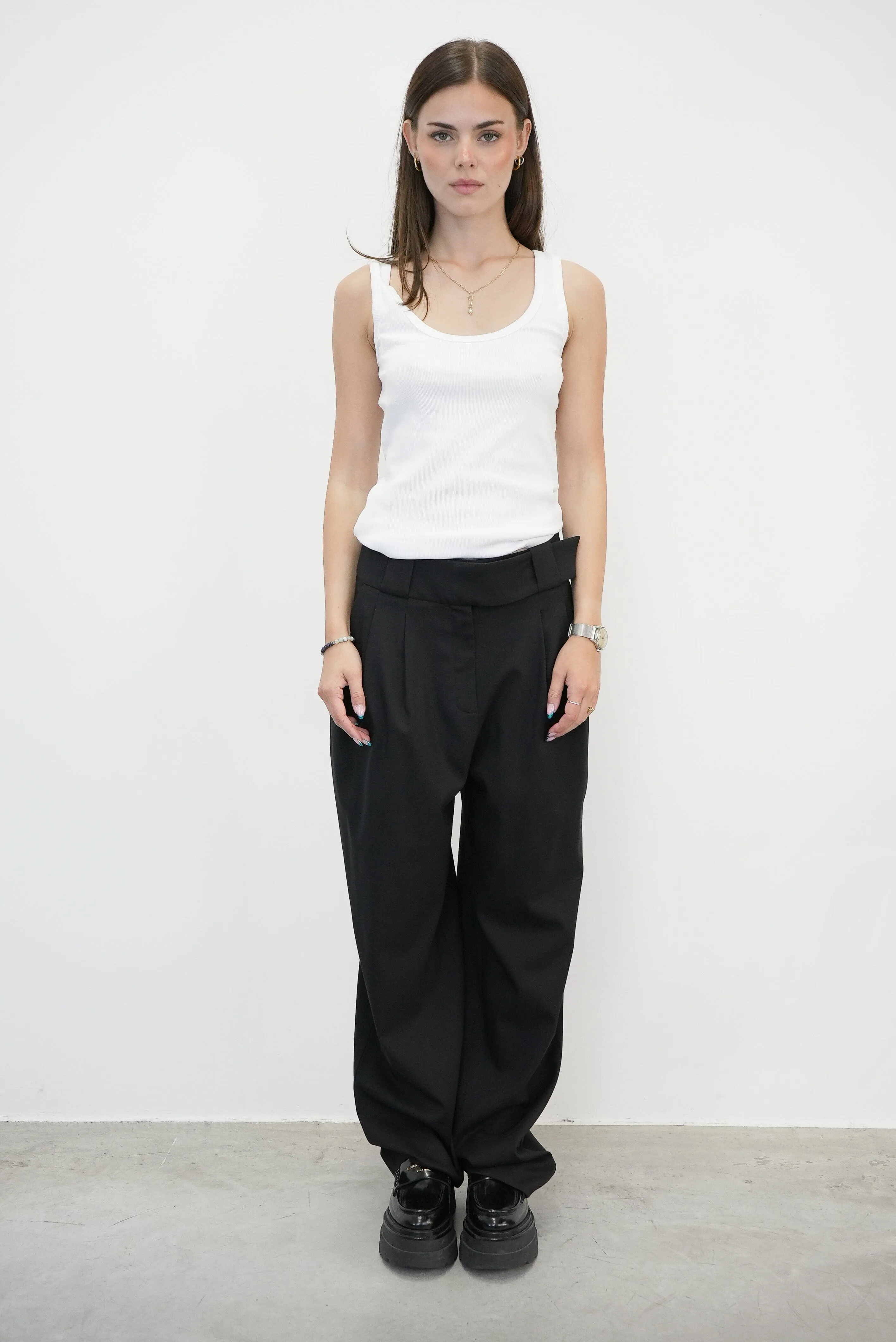 DREW SL REVERSIBLE TOP IN BRIGHT WHITE
