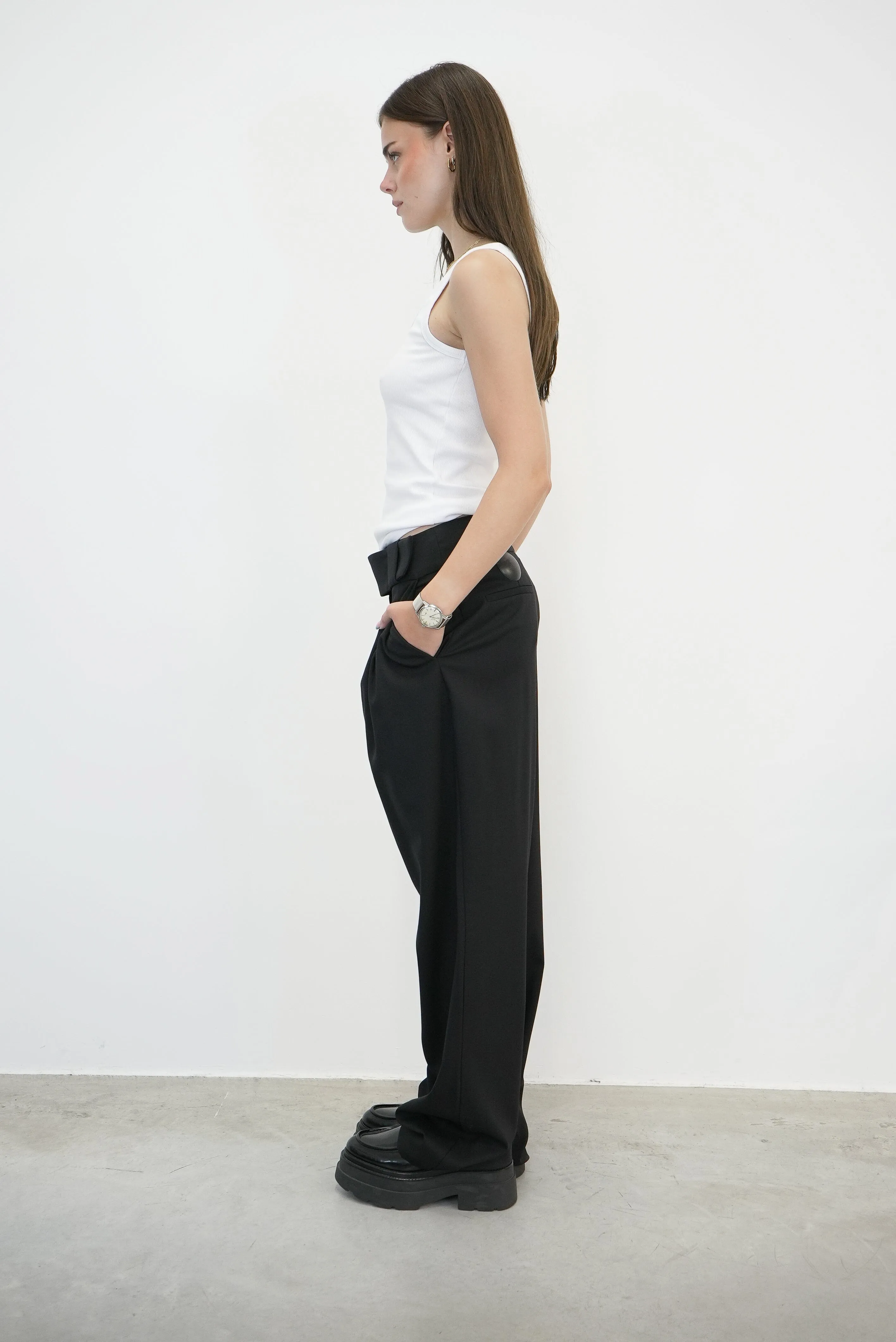 DREW SL REVERSIBLE TOP IN BRIGHT WHITE
