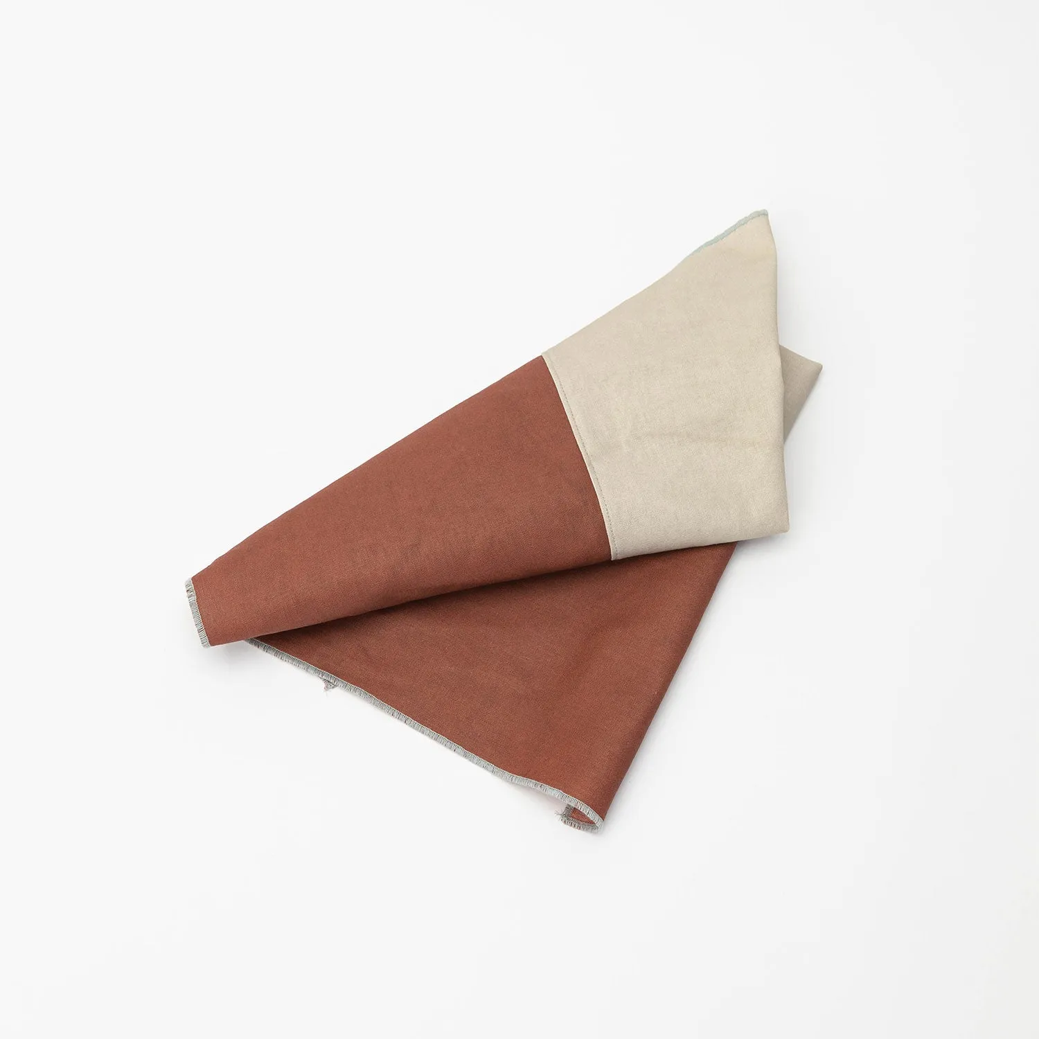 Duo Tone Napkins (Set of 4) Handmade
