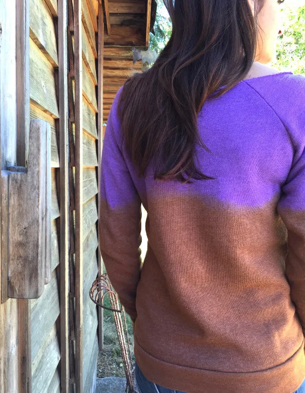Earth Sunset Eco Fleece Top