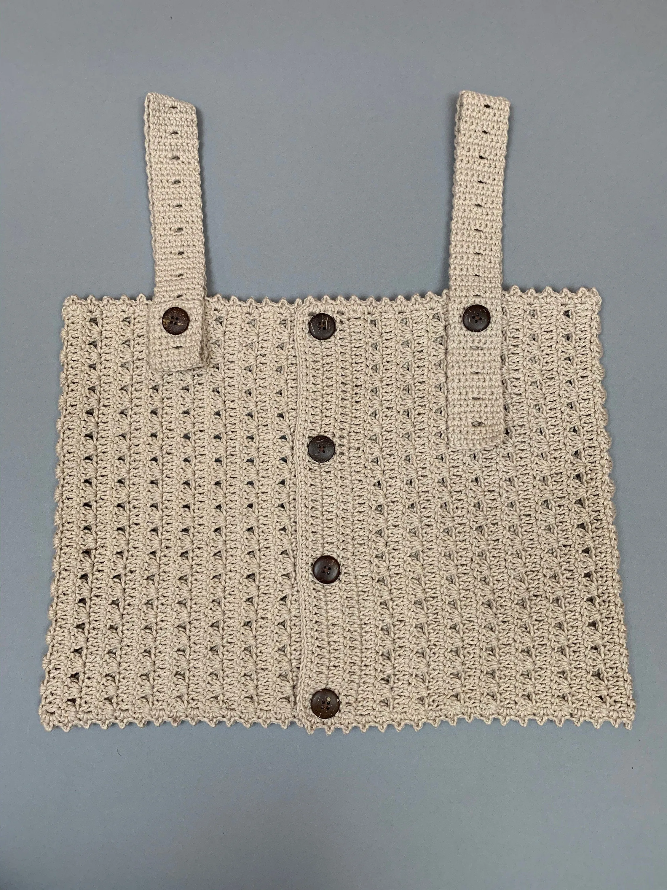 Easy Crochet Top Pattern PDF, Crochet Tank Top, Customizable Design for your summer crochet wardrobe.