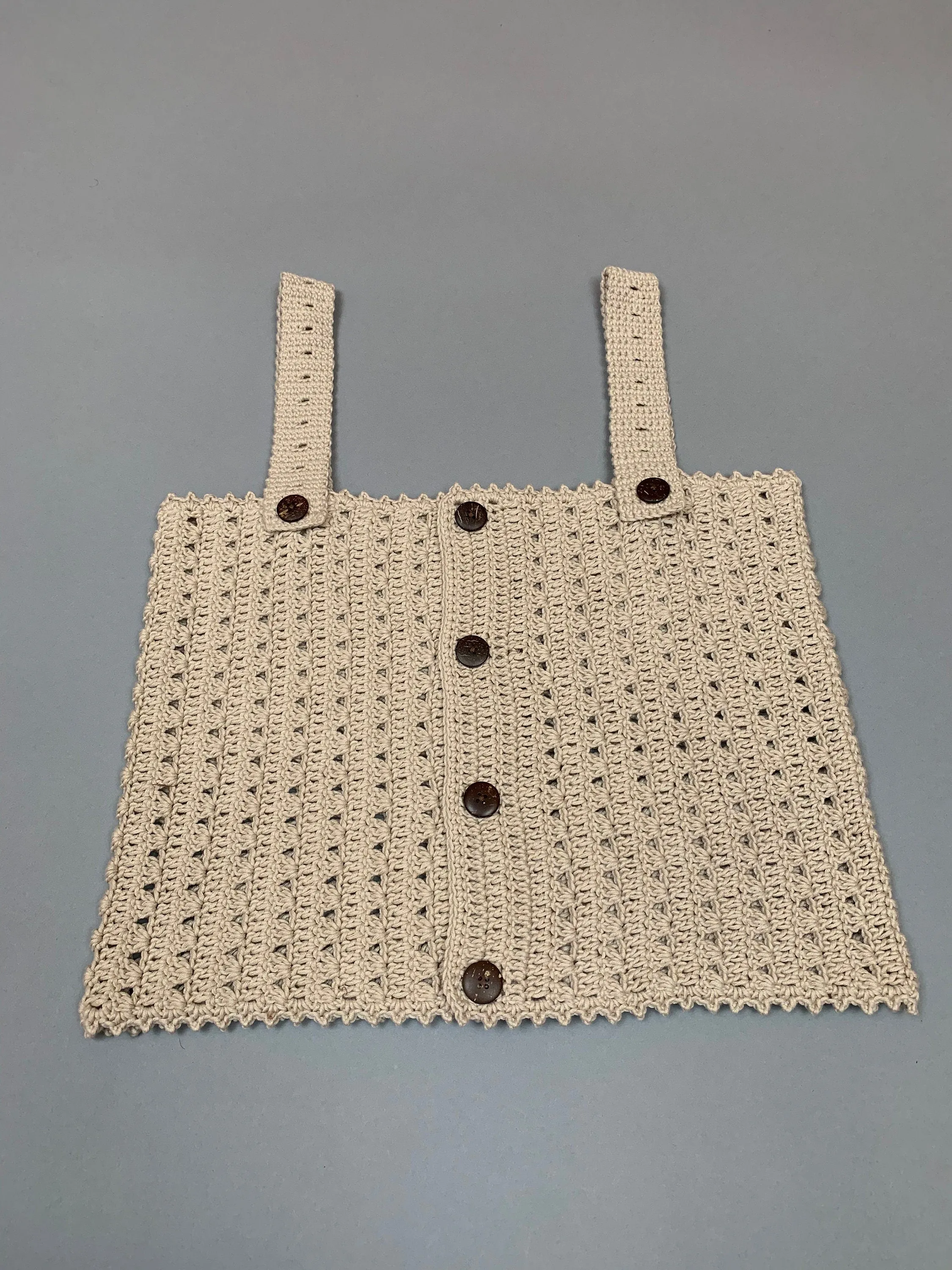 Easy Crochet Top Pattern PDF, Crochet Tank Top, Customizable Design for your summer crochet wardrobe.